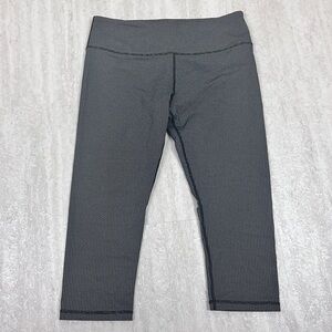 glyder leggings black white cropped leggings